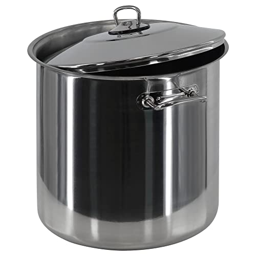 GEEZY Large Deep Stainless Steel Stock Pot 8.5L – Induction Base, All Hob Compatible, Durable & Dishwasher Safe – Great Kitchen Essential for Families Cooking Stew, Curry, Soup, Biryani & More - Image 5