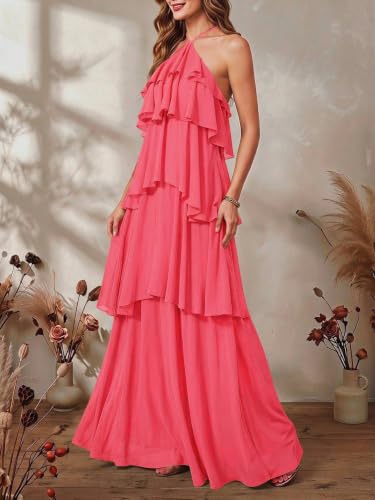 Image of SOLY HUX Women's Wedding Guest Maxi Dress