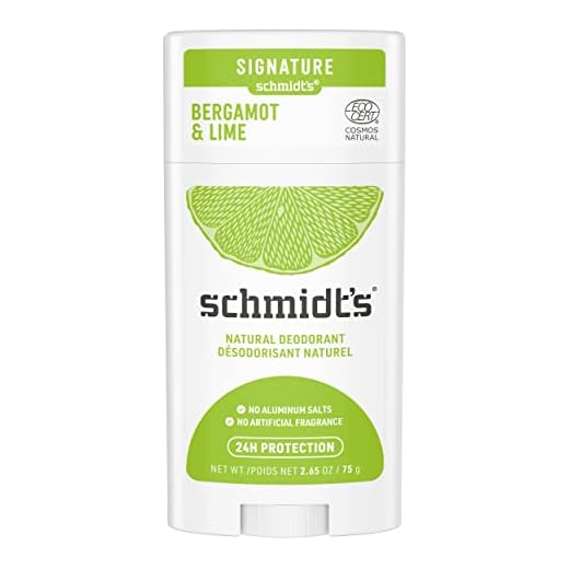 Schmidt's - Desodorante Natural en Barra Bergamota y Lima Vegano - 75 g