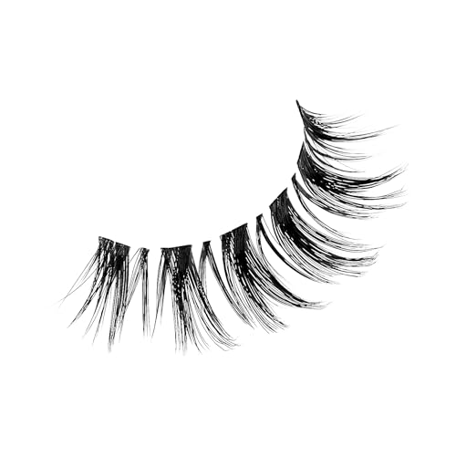 Image of KISS My Lash But Bolder, False Eyelashes, Bold Move', 12 mm, Includes 1 Pair, Contact Lens Friendly, Easy to Apply, Reusable Strip Lashes, Glue On Lashes (Pack of 2)