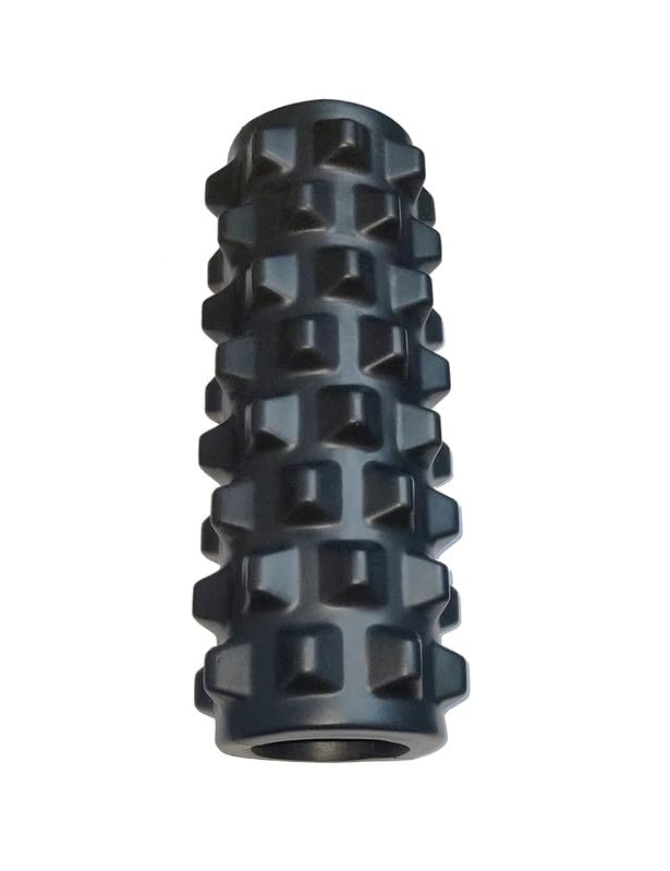EVA Foam Grid Massage Roller – Deep Tissue Muscle Relief & Recovery Tool – Yoga Pilates Fitness Trigger Point Back Leg Stretching Exercise Therapy Roller (1 Pcs) (33 cm x 13 cm)-image-43
