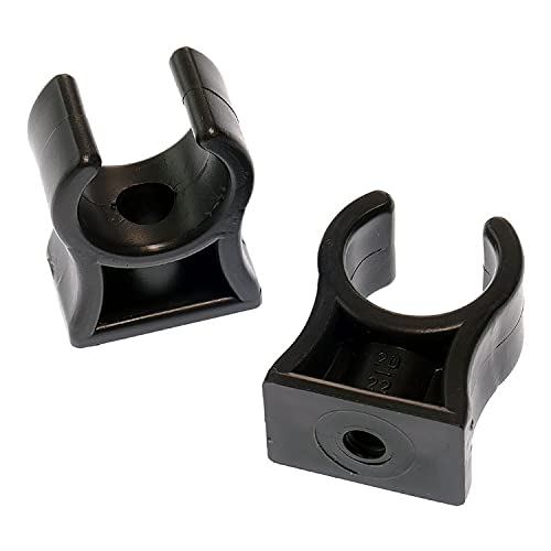 Rohrklemme RKPS 12 (100 Stk.) Ø innen 12-12,5 mm Rohrclips Rohrhalter Kunststoff