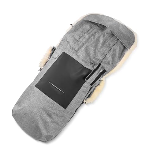 Fellhof Kinderwagenfellsack Cortina Nachtblau