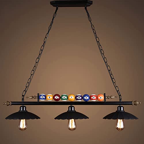 Luminaire de plafond pour bar au design de ferme rétro noir mat