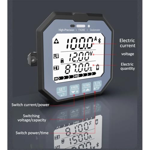 Coulomètre Bluetooth 100A pour batterie lithium de voiture et Android - 7