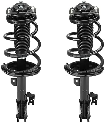 2-Pack Front Complete Strut Assembly For Toyota Corolla 2003-2008 - Includes Coil Spring & Shock, Replaces 172114/172115