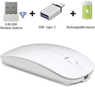 Rechargeable Wireless Mouse for Laptop Mac MacBook pro MacBook Air Laptop Windows iMac