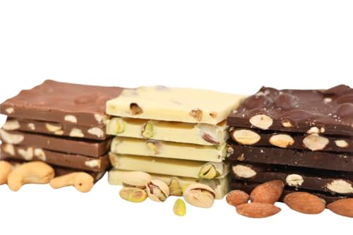 Favorite Things Trio Nut Chocolate Bark Collection