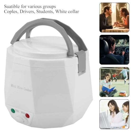 Image of Car Rice Cooker 12V 1.3L Nonstick Portable Steamer