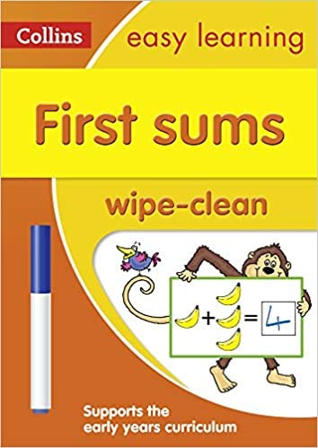 First Sums: Wipe-Clean Activity Book