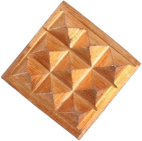 Copper Vastu Dosh Defects Nivaran Pyramid Without Breaking Home Walls Size - 1 Inch