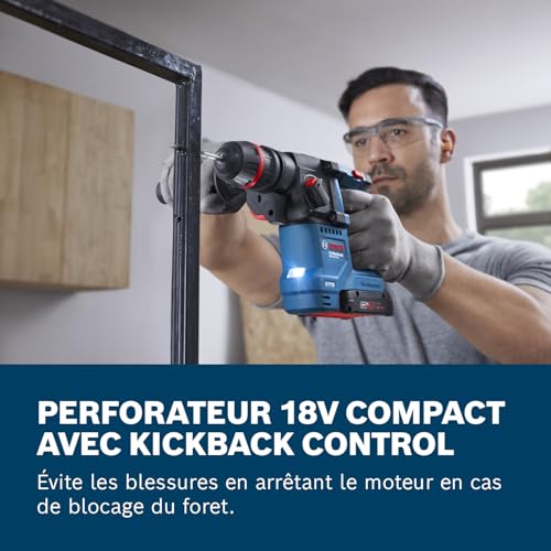 Perforateur SDS plus 18V GBH 18V 18 – Solo coffret Bosch Pro - vue 4
