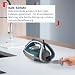 Tefal Dampfbügeleisen Ultragliss Plus, 2800 W, abnehmbarer Kalk-Kollektor, kratzfeste Bügelsohle, 50 g/Min. Dampfabgabe, 260 g/Min. Dampfstoß, Abschaltautomatik, türkis/grau, FV6842