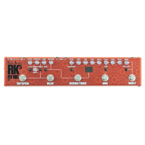 Tech 21 �}���`�G�t�F�N�g�y�_�� Richie Kotzen �V�O�l�`���[ RK5 FLY RIG V3