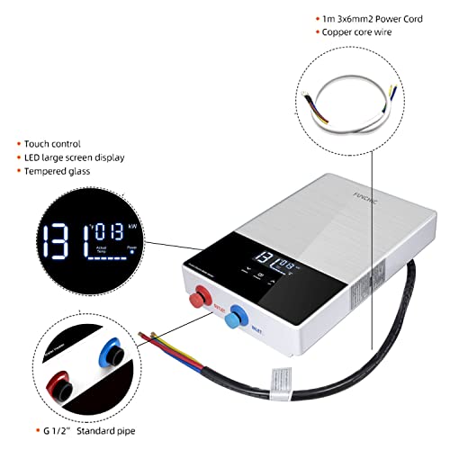 Oysfeel Electric Tankless Water Heater 13Kw thumb #2