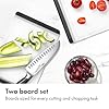 OXO Good Grips 2-Piece Cutting Board Set, Cutting Boards for Kitchen Prep, Non-Porous Double-Sided Design, Dishwasher-Safe, Durable Kitchen Essentials #1