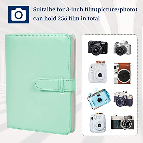 Mini álbum de fotos de 256 bolsillos para Fujifilm Mini 11/Mini 9/Mini Link Impresora/LiPlay Instant