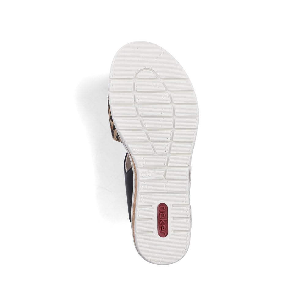 Rieker Damen Keilsandalen V4181, Frauen Sandalen