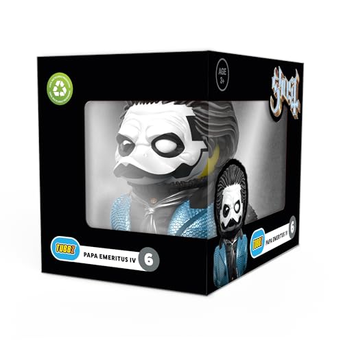 TUBBZ Edycja pudełkowa: Duch - Papa Emeritus IV Cosplay gumowa kaczka winylowa figurka