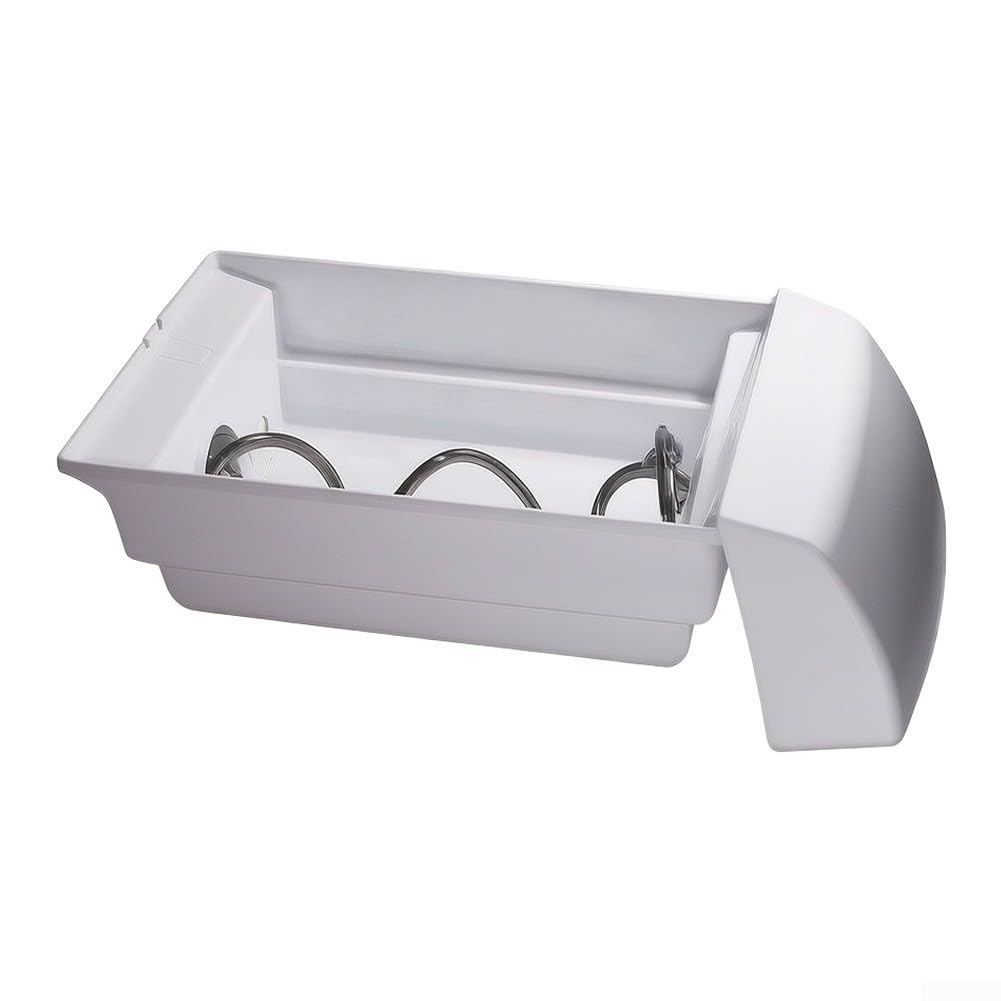 Ersatz Eisbehälter für weiß Robust Kunststoff 500x50x70mm Ersatz