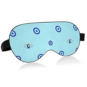 Unisex Sleep Eye Mask Cute Evil Eye Night Masque de sommeil Confortable Eye Sleep Shade Cover