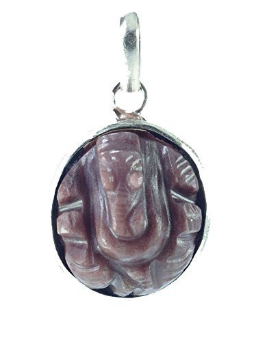 Buy Buy Kempu Ruby Gemstone Ganesh 