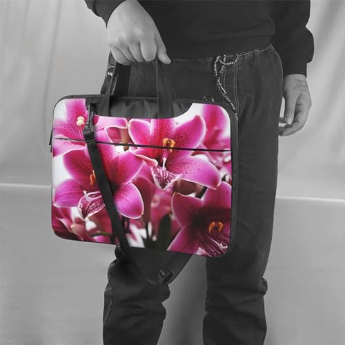 Bolso para Laptop con diseño de flores Lily 15.6 pulgadas miniatura 2