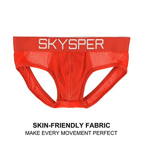 SKYSPER Men's Jockstrap Athletic Supporter Jock Straps Male Underwear