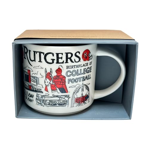 Starbucks Mug Colección Rutgers Football 2022 14 oz miniatura 6