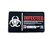 Produktbild Umbrella Corporation Infected Morale Patch PVC Airsoft Paintball Klett Emblem Patch Abzeichen