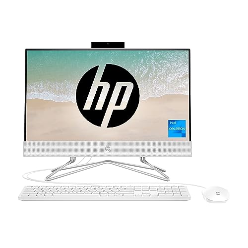 HP All-in-One PC Intel Celeron J4025 21.5 inch(54.6cm) FHD Anti-Glare Display (8GB RAM/512GB SSD/Windows 11/Intel UHD Graphics 600/Wired Keyboard and Mouse Combo/MS Office/Snow White), 22-dd2986in HP All-in-One PC Intel Celeron J4025 21.5 inch(54.6cm) FHD Anti-Glare Display (8GB RAM/512GB SSD/Windows 11/Intel UHD Graphics 600/Wired Keyboard and Mouse Combo/MS Office/Snow White), 22-dd2986in