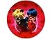 Tortenaufleger Miraculous Ladybug und Cat Noir, rund 20cm Fondantpapier PREMIUM