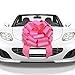 Mata1 Big Car Bow (Pink, 18 inch) Giant Gift Bows, Big Bow for Car, Gift Bow, Big Pink Bow, Large Car Bow, Big Gift Bow, Car Pull Bow, New Car Bow, Huge Car Bows, Car Ribbon Bows