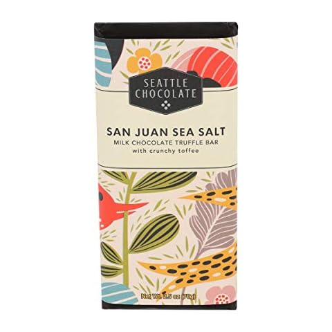 Seattle Chocolates, San Juan Sea Salt, 2.5 oz Cover