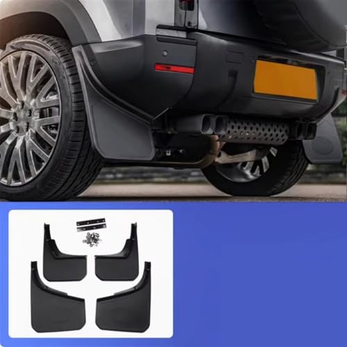 Guardabarros Land Rover Defender 2020+ con cubierta contra salpicaduras ruedas 2