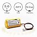 elxjar (5-Pack) 3.6V 800mAh Ni-CD AA Battery Replacement for Exitronix 10010037 Max Power B2-0031 Unitech LEDR-1 6200RP Dantona CUSTOM-318 Lowes 253799 Exit Sign Emergency Light