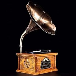 AURADO Gramophone , Tourne-Disque Vinyle rétro , Décorations en Bois , Déco créative d’ameublement nostalgique (Tourne… - Les Beatles, Paul McCartney, John Lennon, RIngo Starr, George Harrison AURADO Gramophone , Tourne-Disque Vinyle rétro , Décorations en Bois , Déco créative d'ameublement nostalgique (Tourne… – Image 4