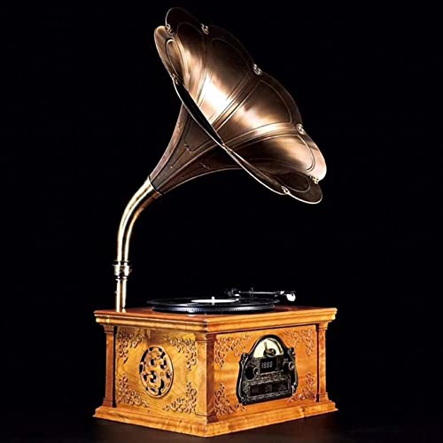 AURADO Gramophone , Tourne-Disque Vinyle rétro , Décorations en Bois , Déco créative d’ameublement nostalgique (Tourne… - Les Beatles, Paul McCartney, John Lennon, RIngo Starr, George Harrison AURADO Gramophone , Tourne-Disque Vinyle rétro , Décorations en Bois , Déco créative d'ameublement nostalgique (Tourne… – Image 5