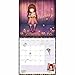 Carousel Worldwide Gorjuss 2026 Square Wall Calendar, 12-Month Monthly Calendar, Whimsical Girl Illustrations, 12″ × 12″ Wall Hanging Calendar