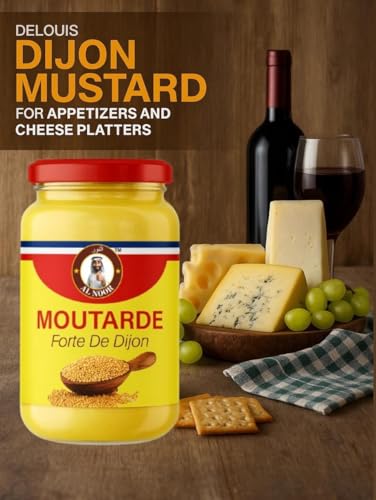 Al Noor Strong Dijon Mustard, Traditional French Style Moutarde Forte de Dijon, Premium Condiment Pack of 2 - Image 5 thumbnail