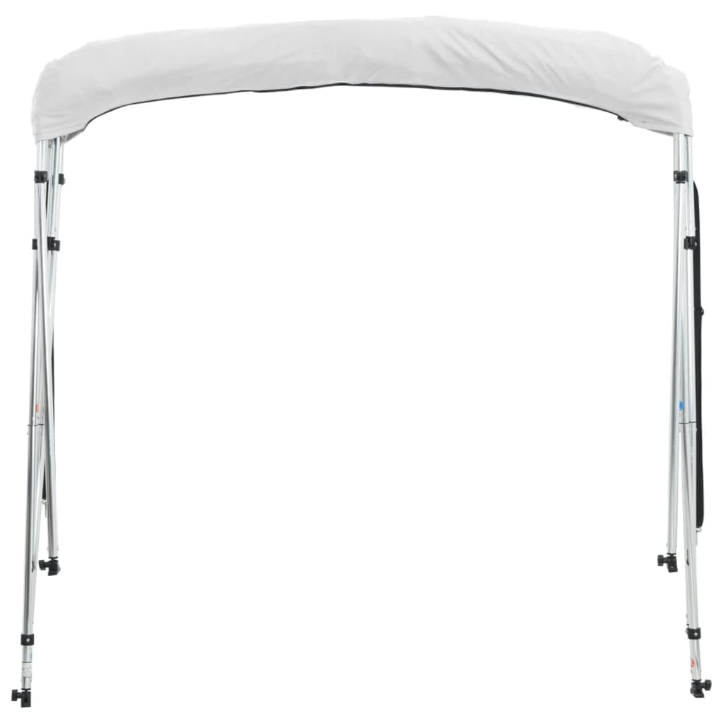Top Bimini 4-Bow con pannelli laterali, 243 x 200-213 x 137 cm, 100% poliestere con rivestimento in PU, telaio in alluminio, acciaio inossidabile 316, resistente ai raggi UV, impermeabile, resistente