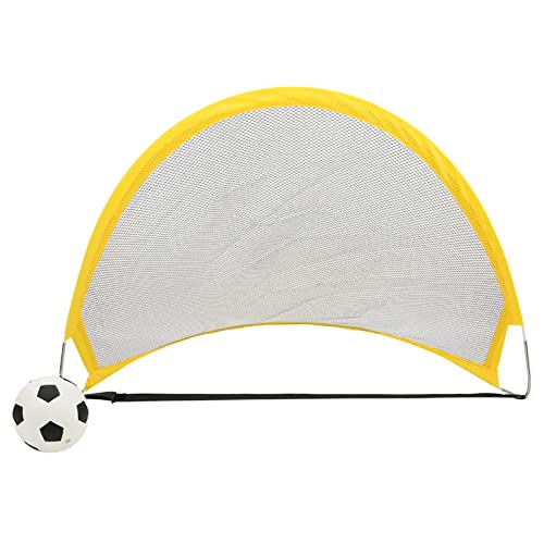 Gols de Futebol Pop-up Dobráveis, Mini-Rede de Futebol Portátil Com Bola, Bomba, Bolsa de Transporte