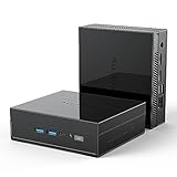 🚀【Schneller Mini-PC】N5105 Mini-PC vorinstalliert mit W11 Pro, und eingebautem schnelleren 11. Generation Intel Celeron Prozessor N5105(4C/4T,4M Cache,bis zu 2,9GHz). Ausgestattet mit Intel UHD Graphics (bis zu 800 MHz) ist er der ideale Desktop-Computer für die täglichen Aufgaben im Büro. Er läuft viel schneller als die Chips N5095, N3450, N4020, J3455, J4125, etc.