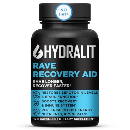 Hydralit Rave Recovery Aid Vitamins After Party Relief Pills Music