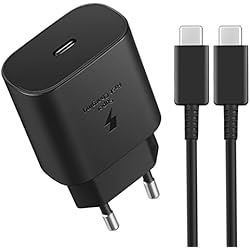 Cargador Samsung Note 10 Lite Cargador USB C de 25W, IAKTD Carga Rapida, Cable USB C para Samsung Galaxy S23 S22 S21 S20 Plus Ultra, Note 20 10 9 Plus Ultra, A54/A53/A33/A13/A52(2M)