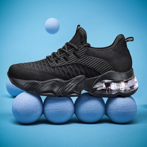 Image of Womens Slip On Walking Shoes Air Running Casual Fashion Tennis Sneakers Comfortable Non Slip Work Athletic Trainers