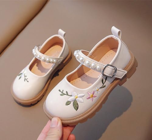 Girls Mary Jane School Party Dress Shoes Casual Slip on Ballet Flat for Toddler/Little Kid2