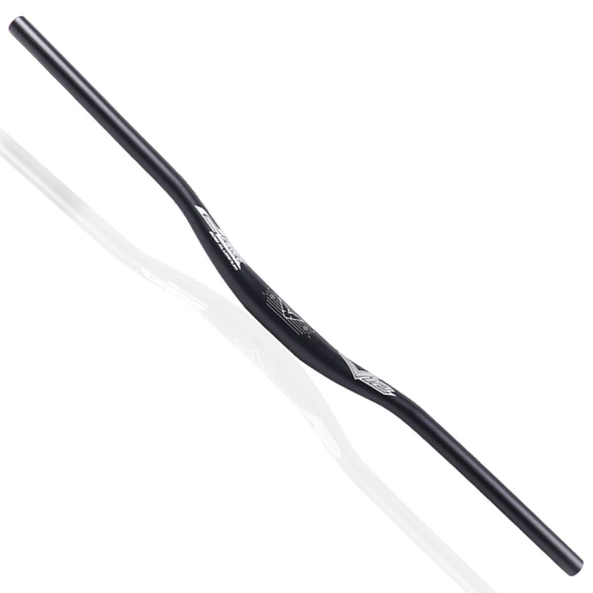 Extra Langer 800-mm-Rise-Lenker für Mountainbikes, aus 31,8 mm Aluminiumlegierung, kompatibel mit DH, XC und AM (Farbe: Schwarz, Abmessungen: 31,8 x 800 mm).