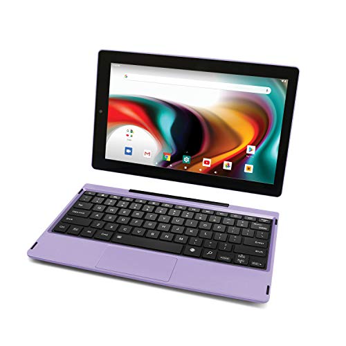 RCA 11 Delta Pro 11.6 Inch Quad-Core 2GB RAM 32GB Storage IPS 1366 x 768 Touchscreen WiFi Bluetooth with Detachable Keyboard Android 9.0 Tablet (11.6 , Purple)
