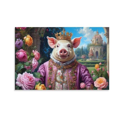 Tableau sur toile 50x75cm, oeuvre d'art murale moderne sinyumoney pour chambre
